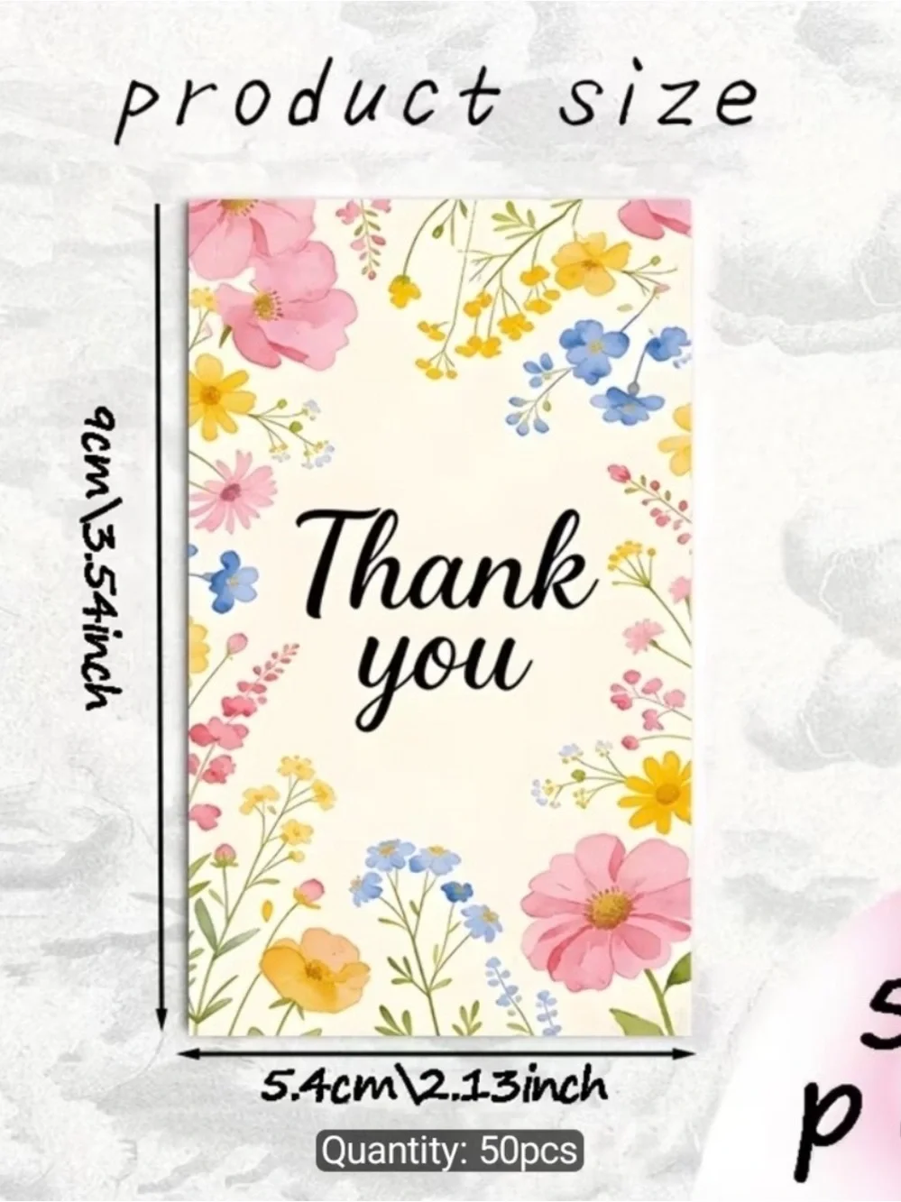 Thank you! Cards 50